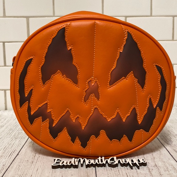 Love Pain and Stitches Handbags - *Love Pain & Stitches Color Changing Stark Raving Mad Crossbody Halloween Purse
